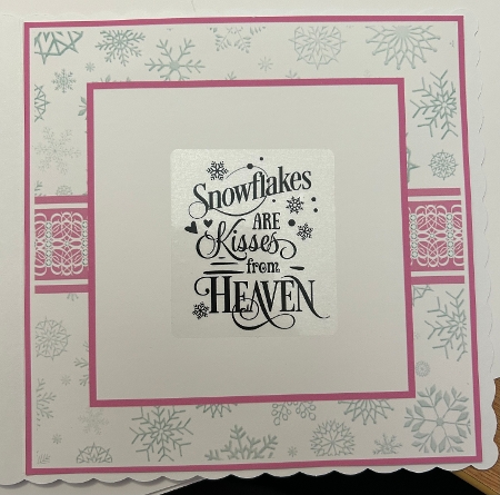 Cute Christmas Girl #2 Mini Kit 7x7 by Jennie Settle
