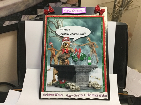 Zombie Christmas by Jennie Settle