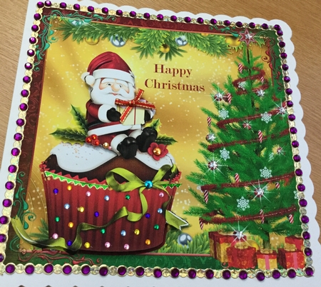 Red Green & Gold Christmas Bumper Kit by Jennie Settle