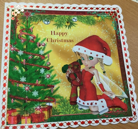 Red Green & Gold Christmas Bumper Kit by Jennie Settle