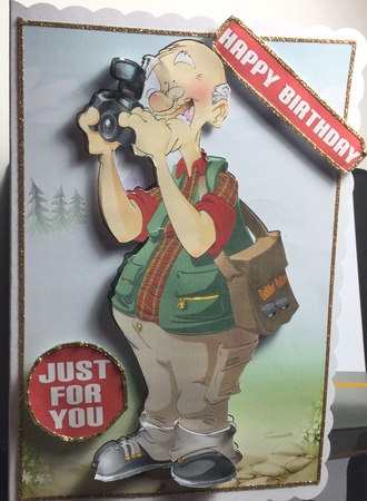 Old Photographer Dude by Jennie Settle