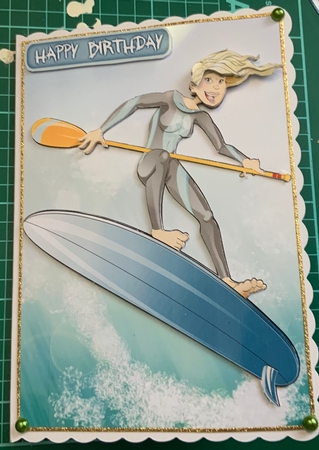 Paddle Surf Dudess by Jennie Settle