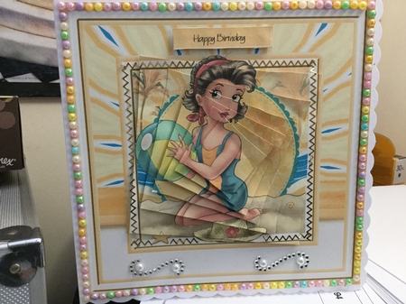 Fun In The Sun Twisted Pyramage Mini Kit by Jennie Settle