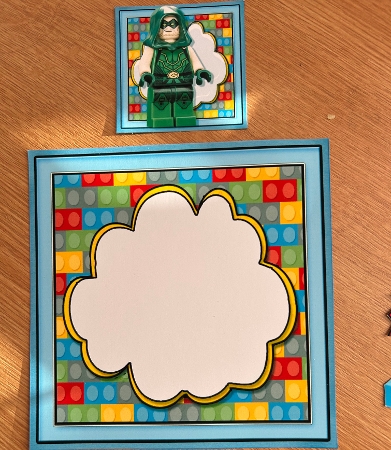 Lego Heroes Card Front Mini Kit.13 Featured Gallery Photo