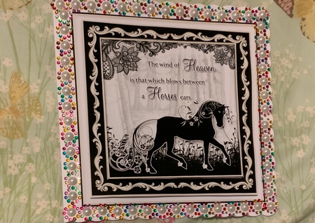 Delicate Words - Horse by Jennie Settle