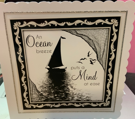 Delicate Words - Ocean Breeze by Jennie Settle