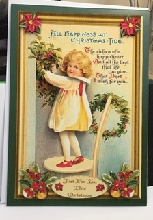 Vintage Christmas 12 x Toppers kit by Jennie Settle
