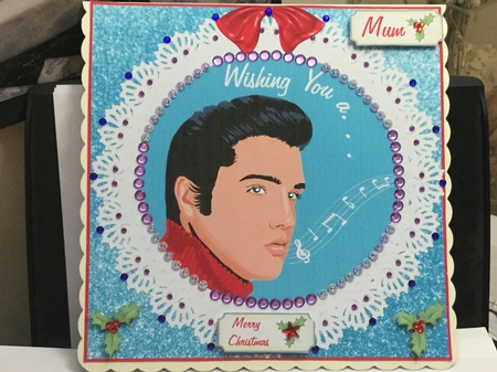 FESTIVE ELVIS by Jennie Settle