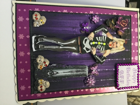 5x7 GOTH GIRL MINI KIT by Jennie Settle