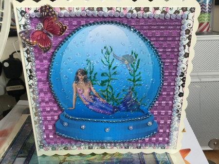 MERMAID WATER GLOBES  by Jennie Settle