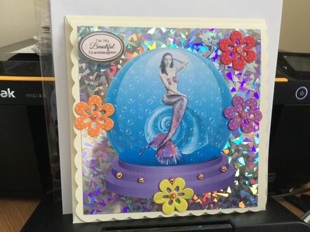 MERMAID WATER GLOBES  by Jennie Settle