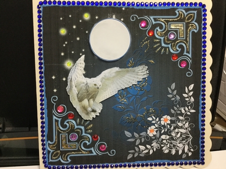 Midnight Garden corners 2 mini kit by Jennie Settle