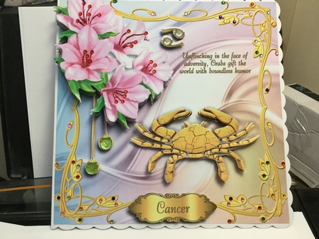 Zodiac Birthday - Cancer by Jennie Settle