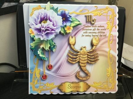 Zodiac Birthday - Scorpio by Jennie Settle