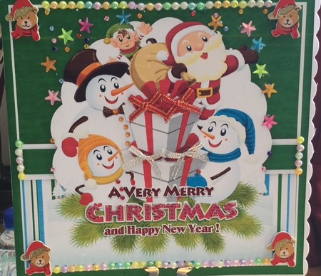 A very Merry Christmas  by Jennie Settle
