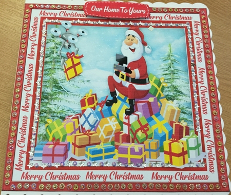 Santas Drone Helper by Jennie Settle