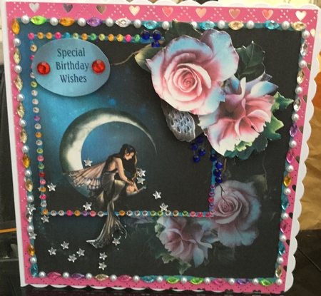 Moon Dust Roses mini kit by Jennie Settle