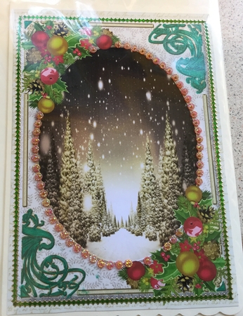A5 Christmas Card With Verse, 1 by Jennie Settle