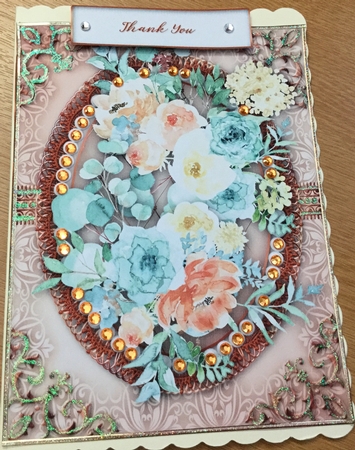 Floral card for many occasions by Jennie Settle