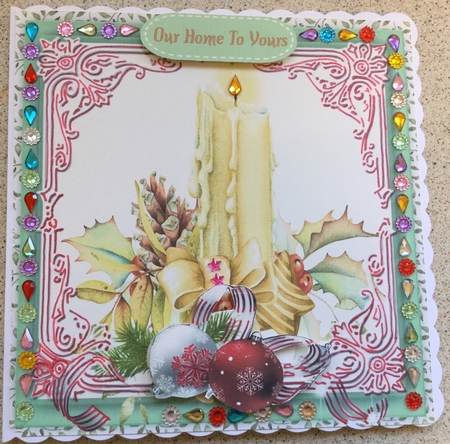 Beautiful Christmas Candles  by Jennie Settle