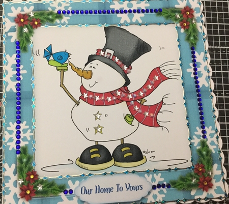 The Snowman and Blue Bird by Jennie Settle