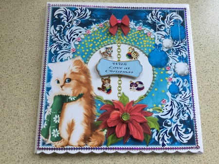 KITTY CHRISTMAS KISSES 2 by Jennie Settle