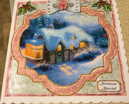 ALL THAT GLITTERS PINK CHRISTMAS 13 by Jennie Settle