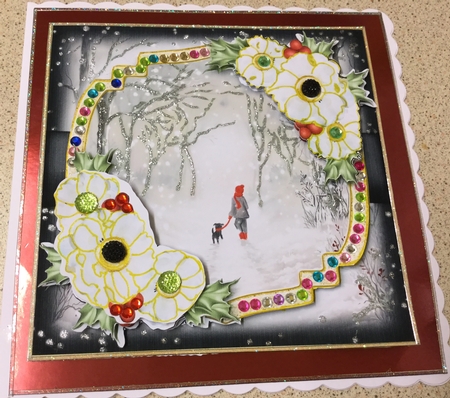 Winter Walks with the Dog Mini Kit by Jennie Settle