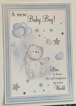 Welcome to the World - Baby Boy by Jennie Settle