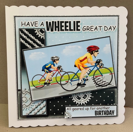 Have a WHEELIE Great Day! by Jennie Settle