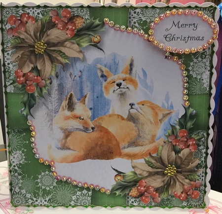 The Fox Family 8x8 by Jennie Settle