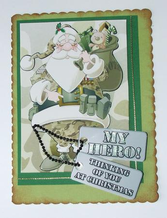 Armed Forces Santa Claus. by Jennie Le Guen