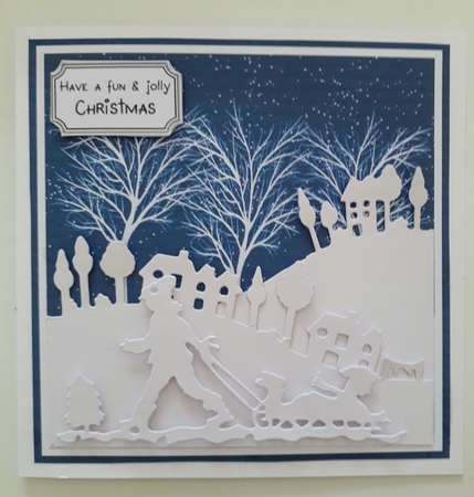 7.5 in Quick Christmas card front with bookmark Featured Gallery Photo