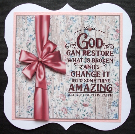 God Can Restore What Is Broken by Jennifer (Jaye) Smith-Kirk