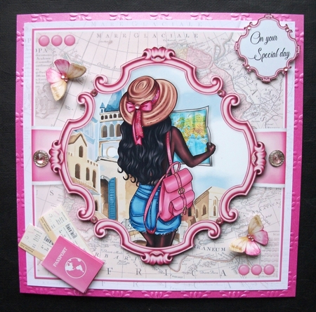 The Travelling Girl Bumper Kit by Jennifer (Jaye) Smith-Kirk