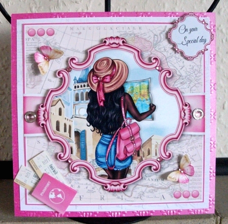 The Travelling Girl Bumper Kit by Jennifer (Jaye) Smith-Kirk