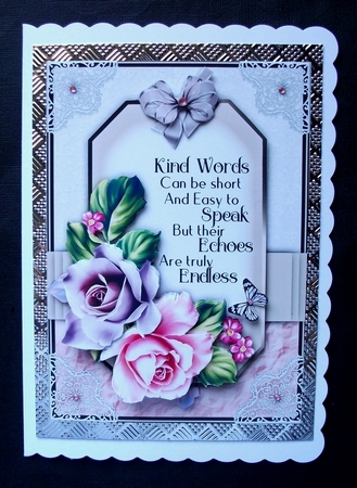 Kind Words 5x7 Bumper Card Kit by Jennifer (Jaye) Smith-Kirk