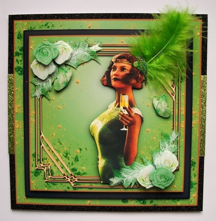 Art Deco Champagne Celebration by Jennifer (Jaye) Smith-Kirk