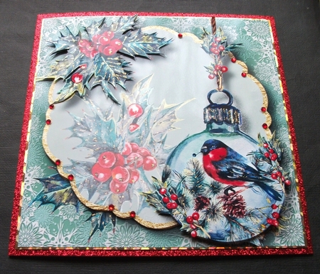 Gold Foil Transparent Christmas Bumper Kit by Jennifer (Jaye) Smith-Kirk