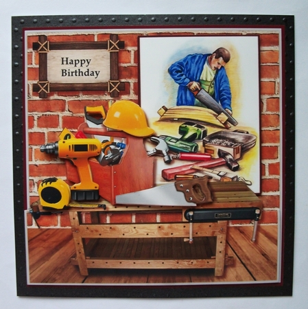 Mr. Fix It  Male Card Mini Kit by Jennifer (Jaye) Smith-Kirk