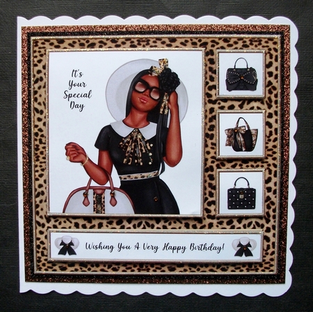 Ethnic Ladies Birthday (Card Six) by Jennifer (Jaye) Smith-Kirk