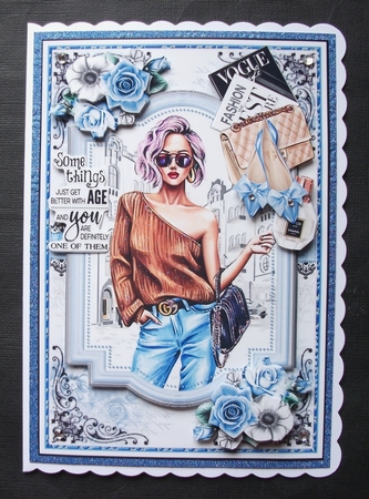 Glamour And Style 04 Mini Page Kit  by Jennifer (Jaye) Smith-Kirk