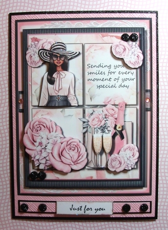 Fashion Square Birthday Girl Bumperkit  by Jennifer (Jaye) Smith-Kirk