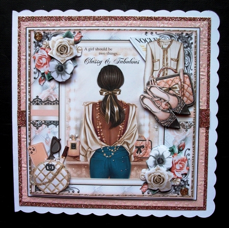 A Girl Should Be Two Things - Ethnic Mini Page Kit  by Jennifer (Jaye) Smith-Kirk