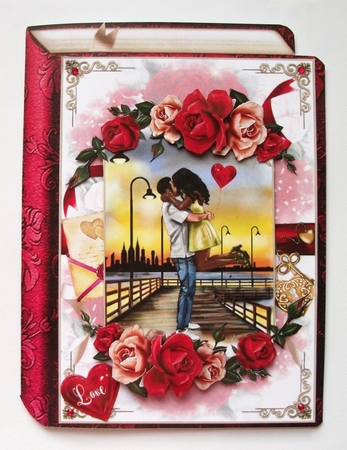 Book Of Romance Ethnic - Shaped Mini Page Kit by Jennifer (Jaye) Smith-Kirk