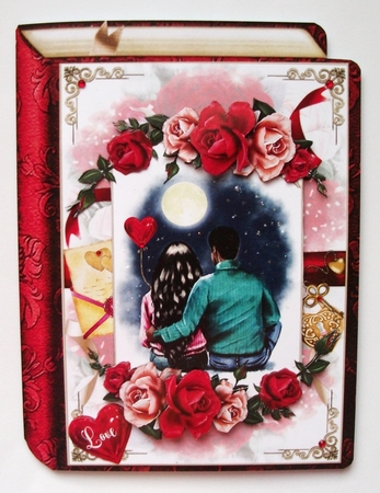 Book Of Romance Ethnic 02 - Shaped Mini Page Kit by Jennifer (Jaye) Smith-Kirk