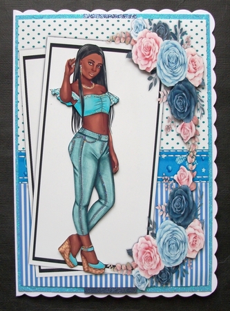 4, Lovely A5, Ethnic Girls  by Jennifer (Jaye) Smith-Kirk