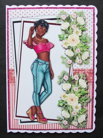 4, Lovely A5, Ethnic Girls  by Jennifer (Jaye) Smith-Kirk