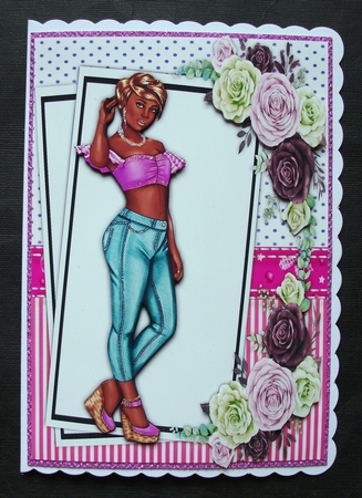 4, Lovely A5, Ethnic Girls  by Jennifer (Jaye) Smith-Kirk