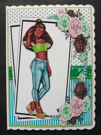 4, Lovely A5, Ethnic Girls  by Jennifer (Jaye) Smith-Kirk